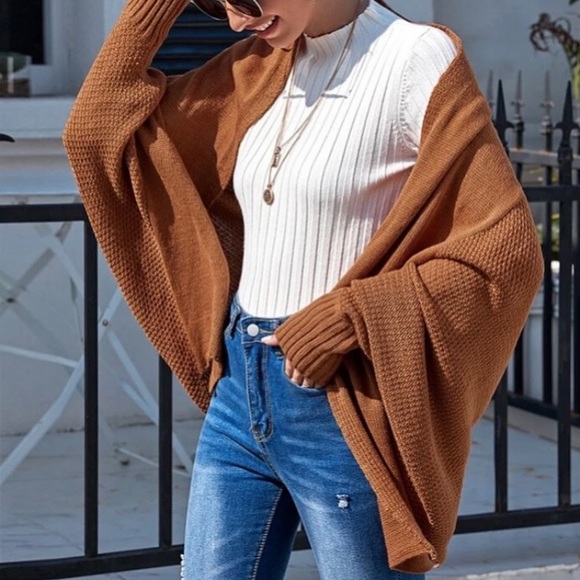 🆕NEW!🛍 Caramel Crush Cozy Cardigan - Picture 2 of 4